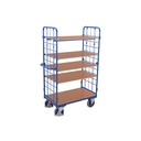 Paketwagen hoch, 5 Böden, 500 kg Traglast, Gitterwagen