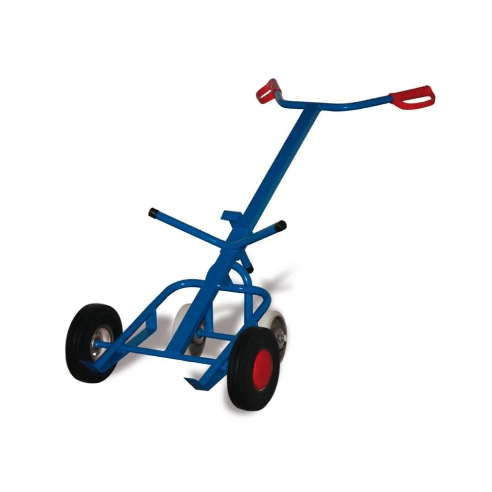 "Fasskarre 250 kg, Vollgummi, mit Stützrädern image"