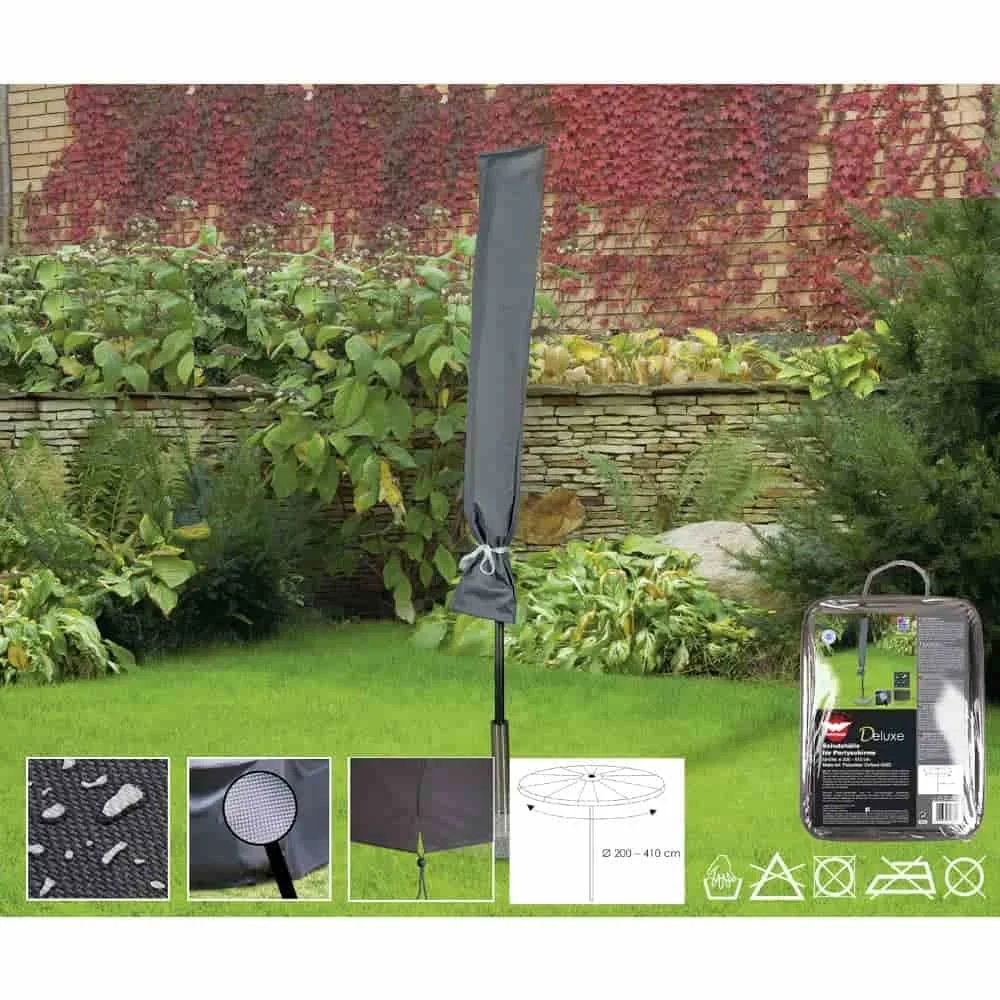 "Schutzhülle Schirm, Partyschirm Abdeckung, Deluxe, Ø200-410 cm, Wetterfest image"