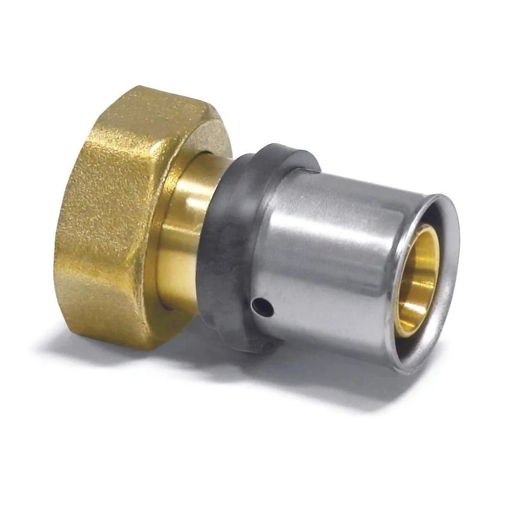 "Pressfitting Eurokonus Übergangsverschraubung 16 x 2 - 3/4" IG image"