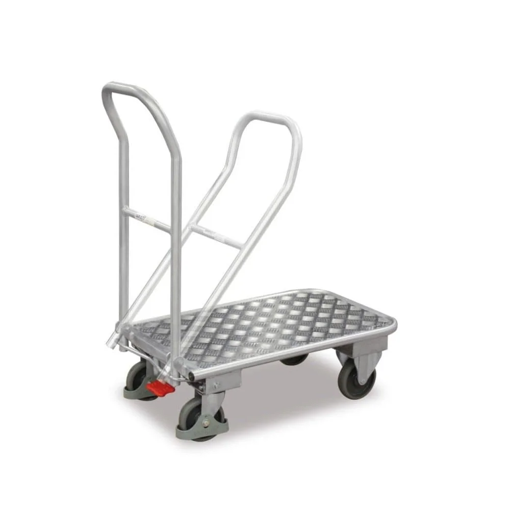 "Klappbügelwagen, Aluminium Transportwagen, Typ M EasySTOP, 150kg Traglast image"