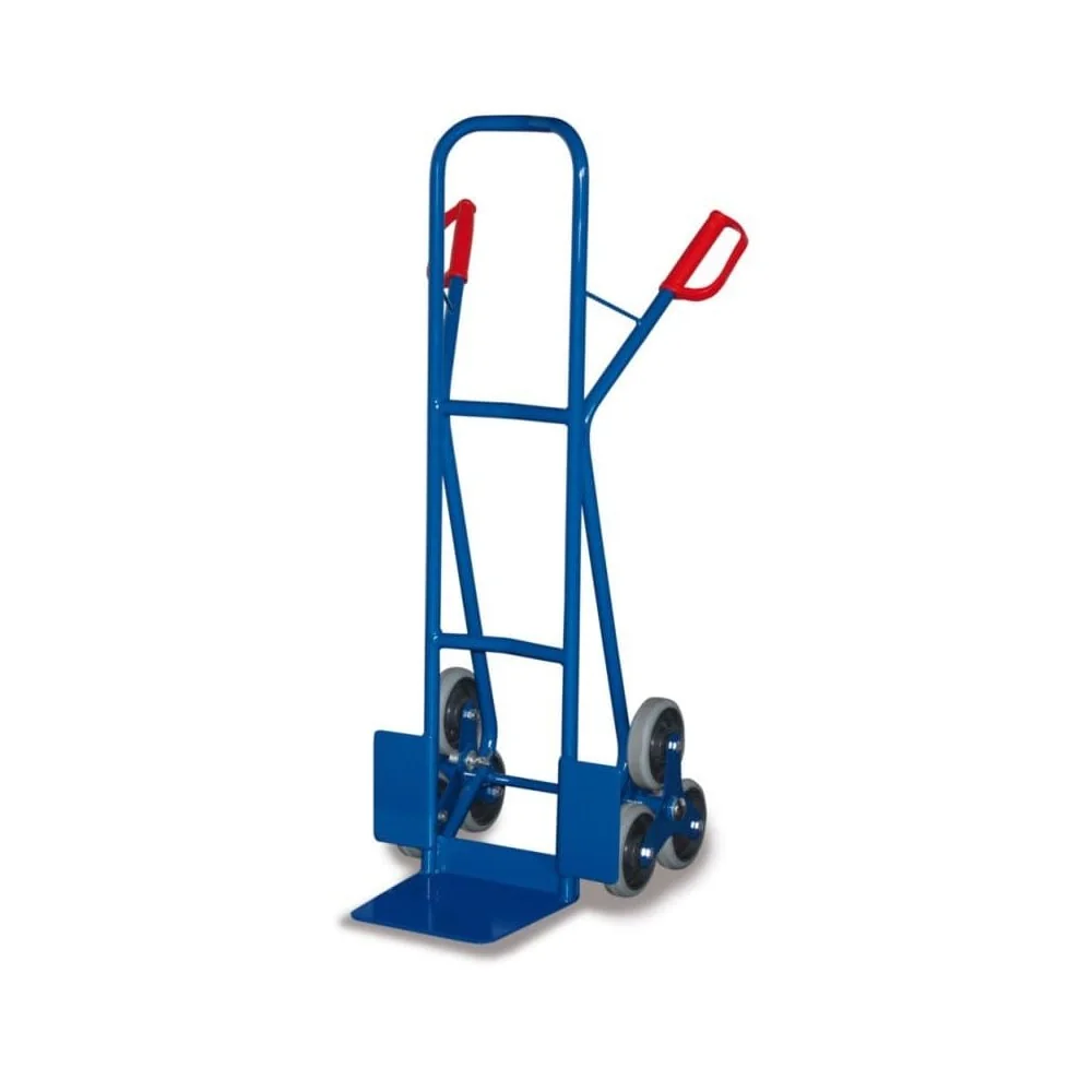 "Treppenkarre 200kg, mit Radsternen, Stahlrohrkarre image"