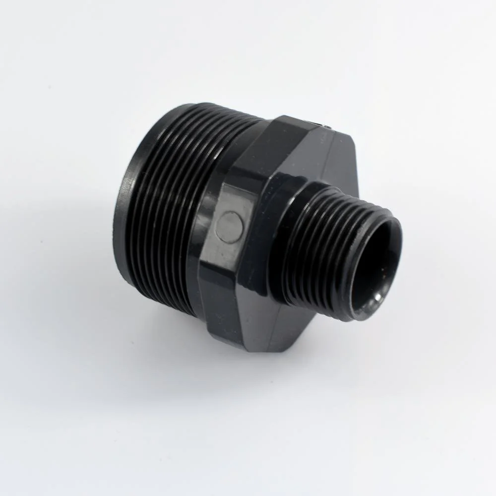 "PVC - U Doppelnippel reduziert AG 2" x 1" image"