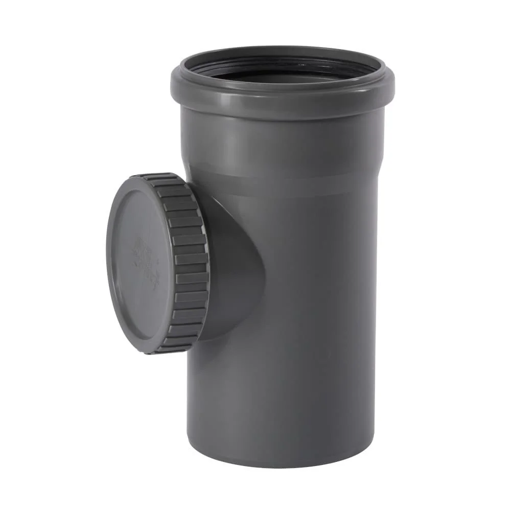 "Reinigungsrohr DN 125, HT Rohr, Abwasserrohr, Hausentwässerung image"