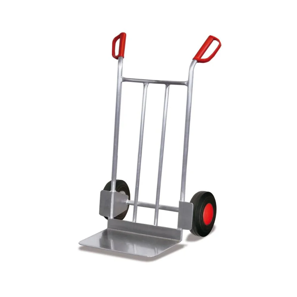 "Sackkarre, Alu Sackkarre 200 kg, mit großer Schaufel, Vollgummibereifung image"