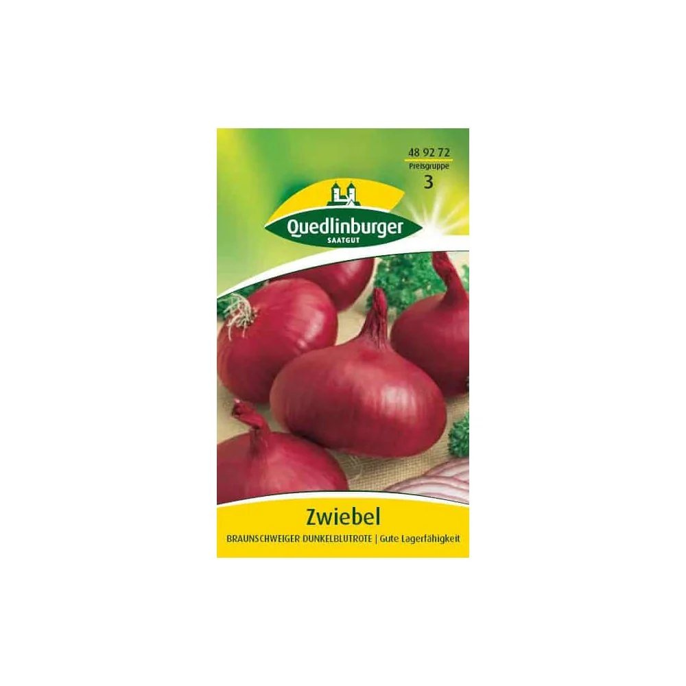 "Zwiebeln kaufen, Braunschweiger Dunkelblutrote image"