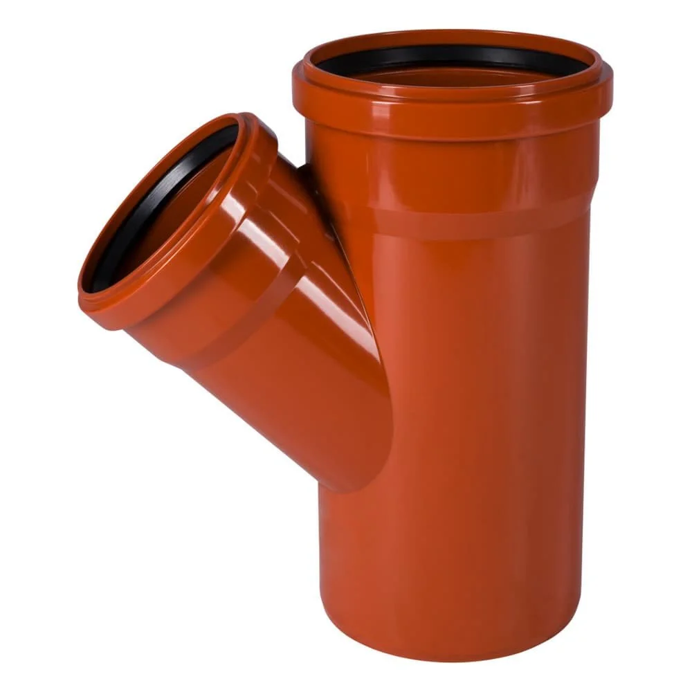 "KG Abzweig 45 Grad, DN 160/125, Kanalrohr image"