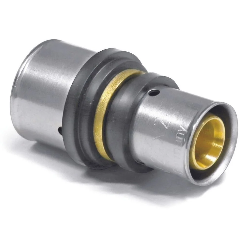 "Pressfitting Kupplung reduziert 26 x 3 - 16 x 2 image"