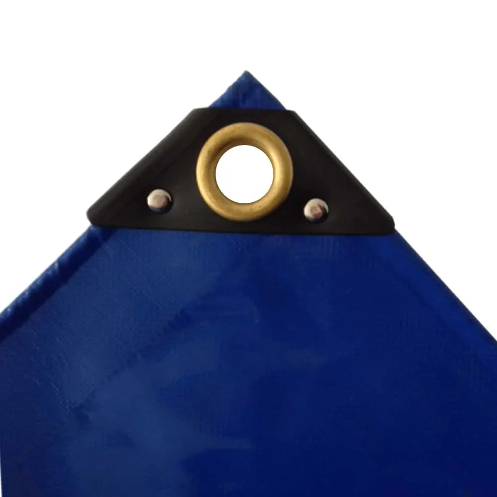 "Abdeckplane PVC, 4x8m, blau, 650g/m², wasserdicht image"