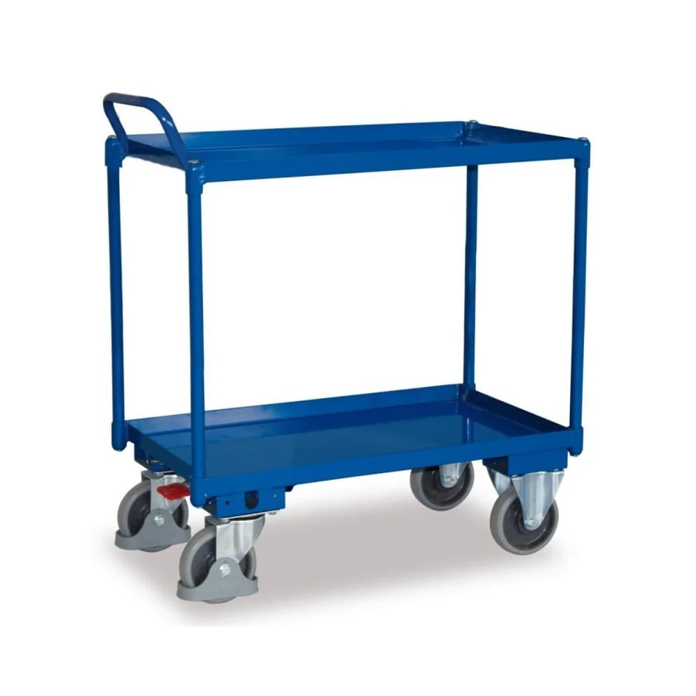 "Tischwagen, Etagenwagen, Servierwagen groß, 2 Etagen, 400 kg Traglast image"