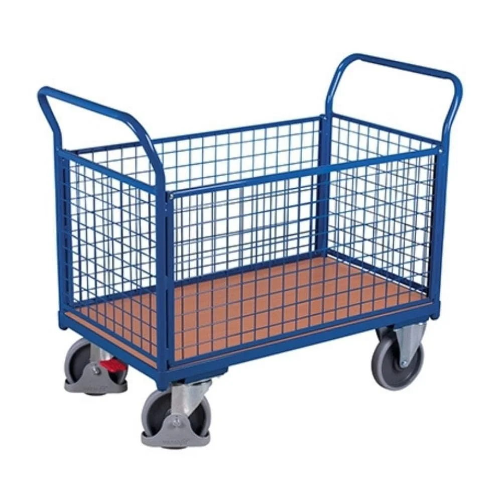 "Drahtgitter Vierwandwagen 500 kg Typ XL + EasySTOP image"