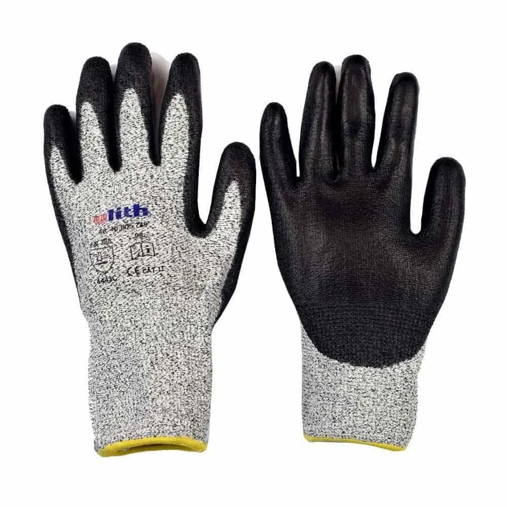"Schnittfeste Arbeitshandschuhe, Gr. L/9, Schnittschutzhandschuhe Level 5, atmungsaktiv image"