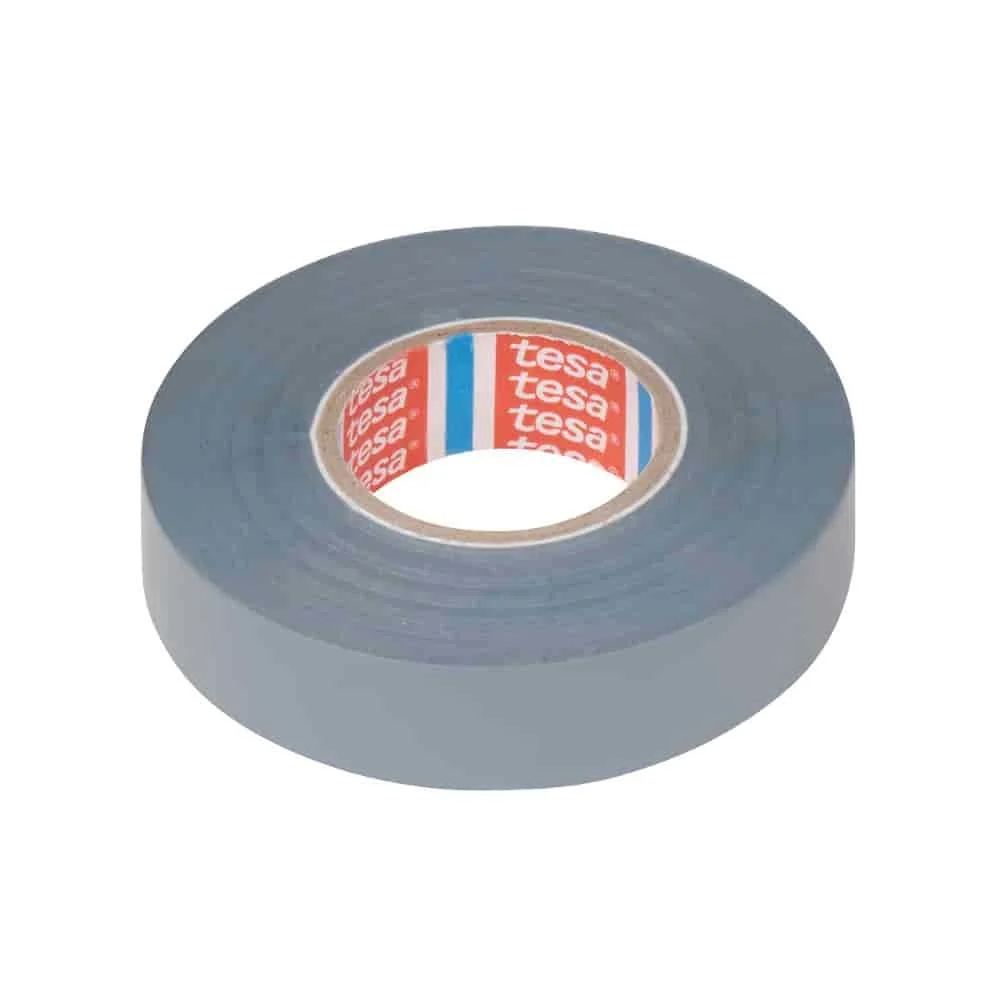 "tesa tesaflex Isolierband 4163 PVC 19 mm x 33 m (grau) image"