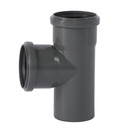 HT Rohr 75mm, HT Abzweig 75, 87 Grad, Abwasserrohr, HTsafeEA