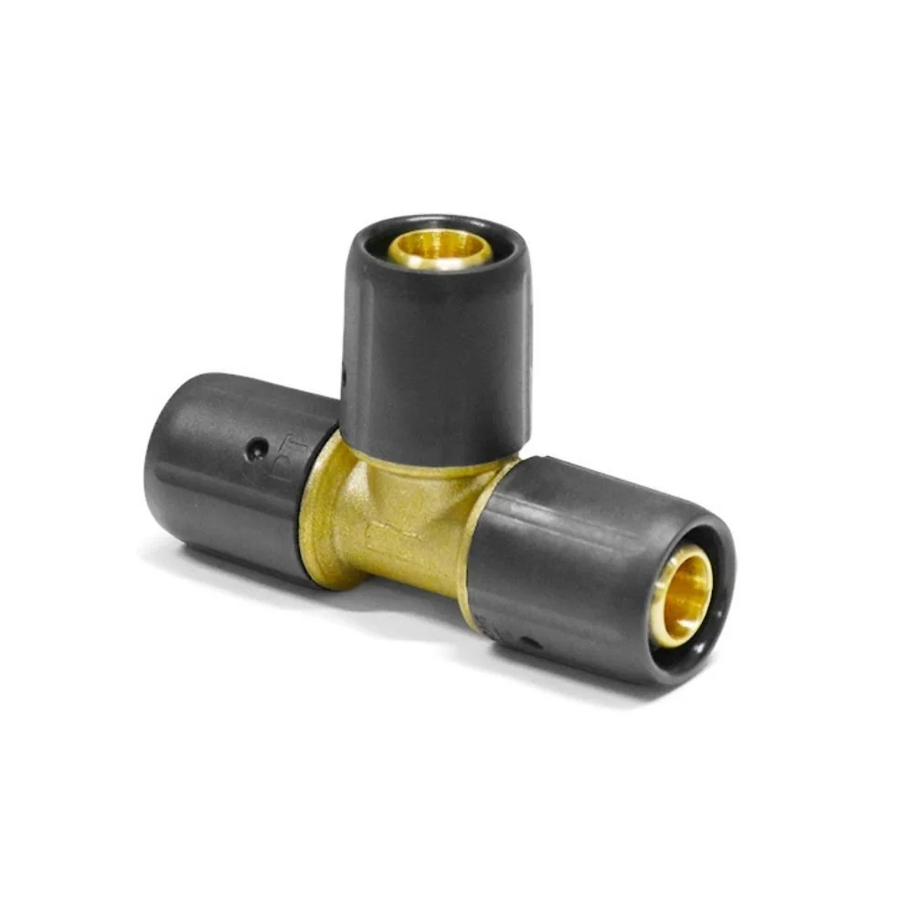 "Steckfitting, T-Stück 20mm, Rohrverbinder 20mm image"
