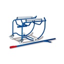 Fasskipper, Fassroller 200 Liter, Stahlrollen, 250 kg, Boni