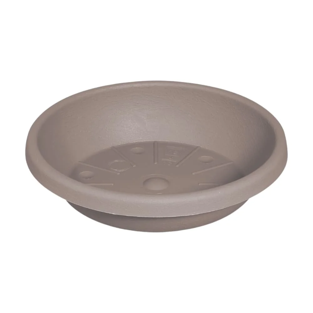 "Blumentopfuntersetzer, Pflanzuntersetzer CYLINDRO, ca. Ø 25cm, taupe image"