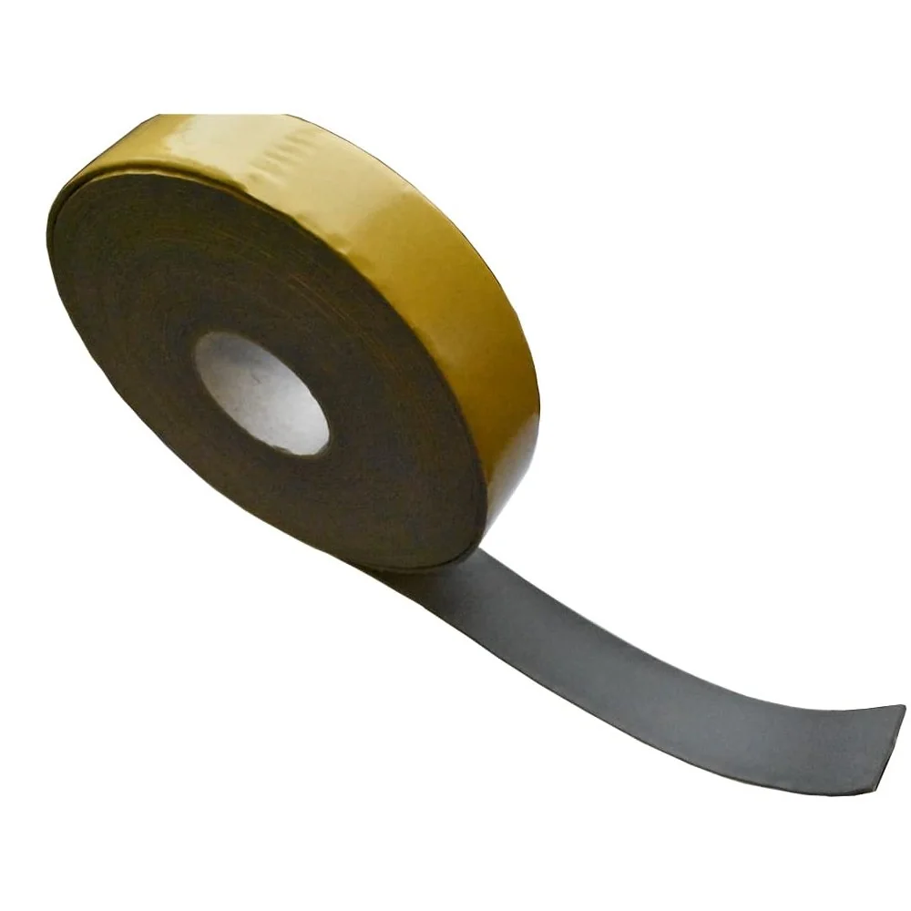 "Kautschukband, selbstklebend, grau, 3mm x 50mm x 15m, Isolierband image"