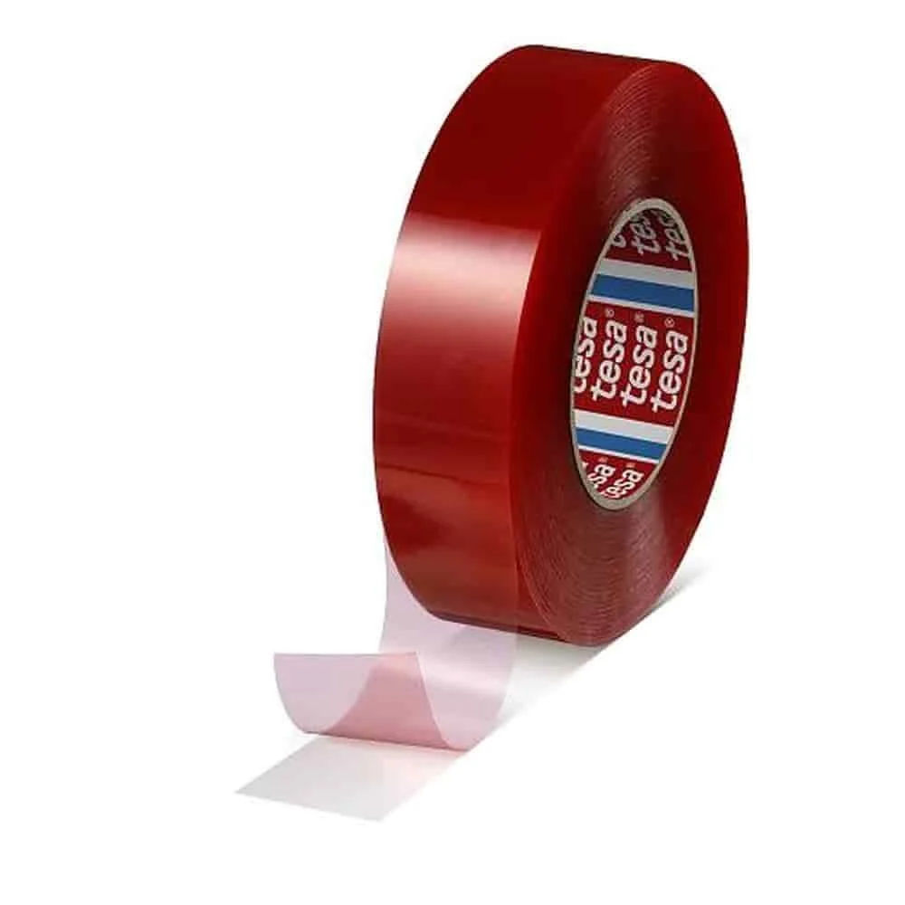 "tesa doppelseitiges Klebeband 4965 PP 50 mm x 50 m (transparent) image"