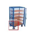 Etagenwagen, Werkstattwagen, Boni, 500 kg Traglast, mit Flügeltüren