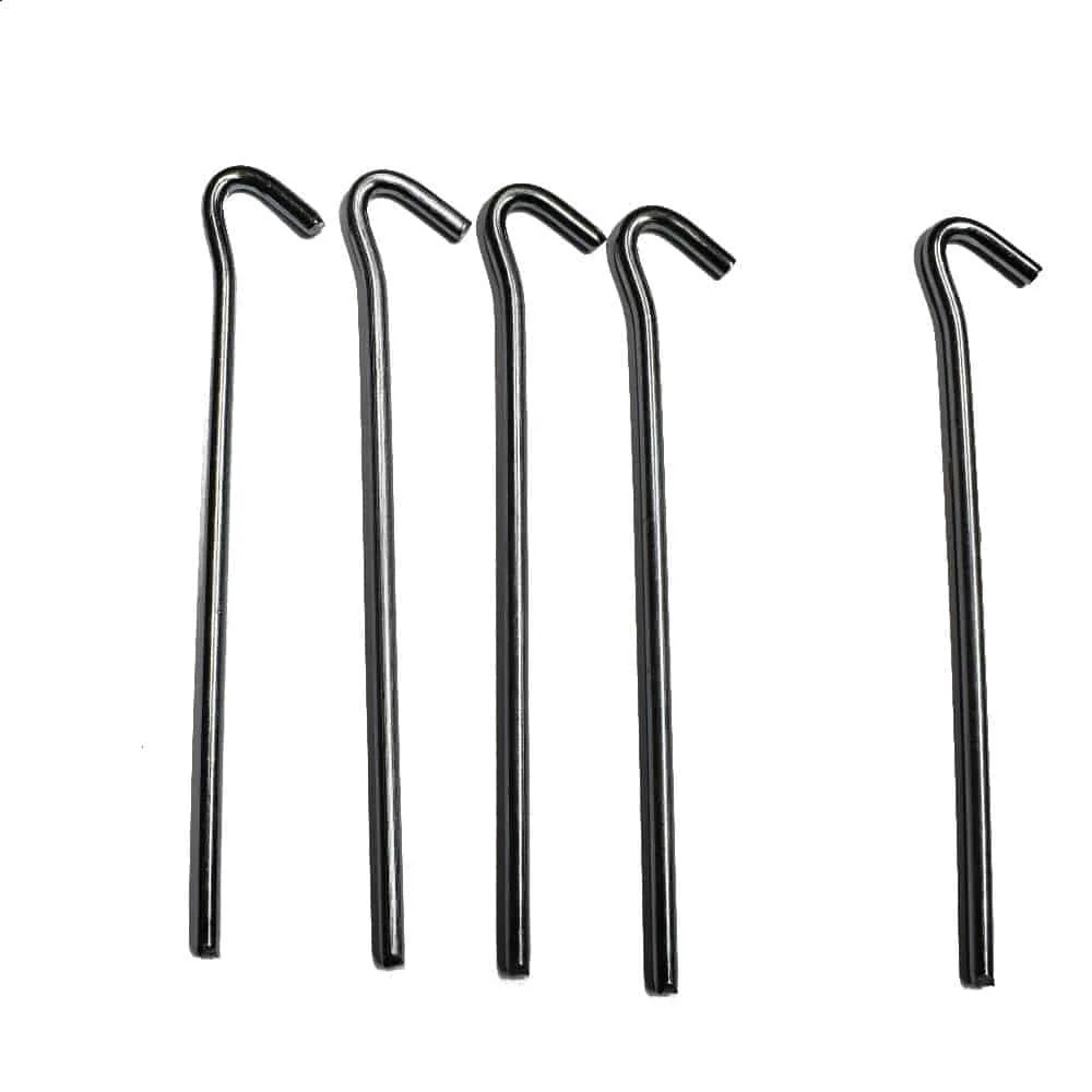 "Zeltpflöcke, 5er Set, Dreikant, 30 cm, verzinkt image"