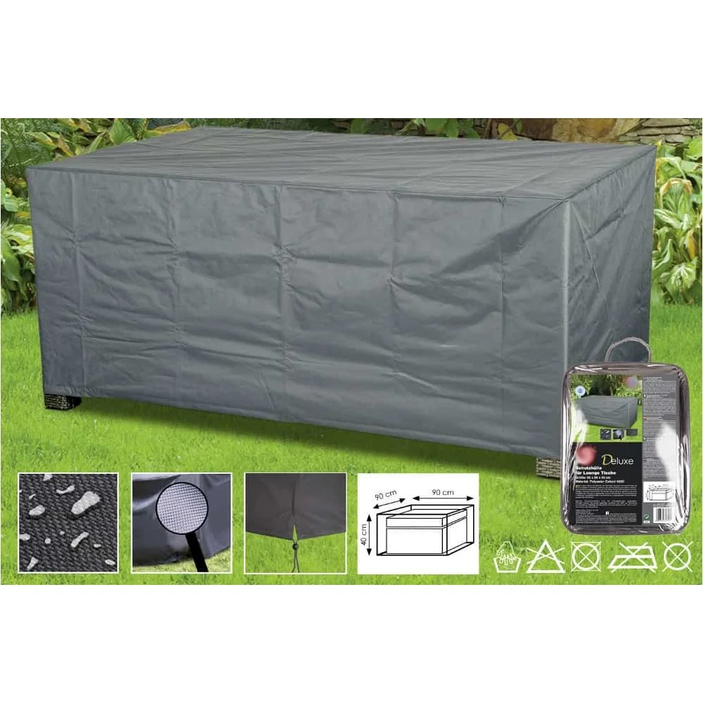 "Schutzhülle Deluxe rechteckiger Tisch,ca.90x90x40 image"