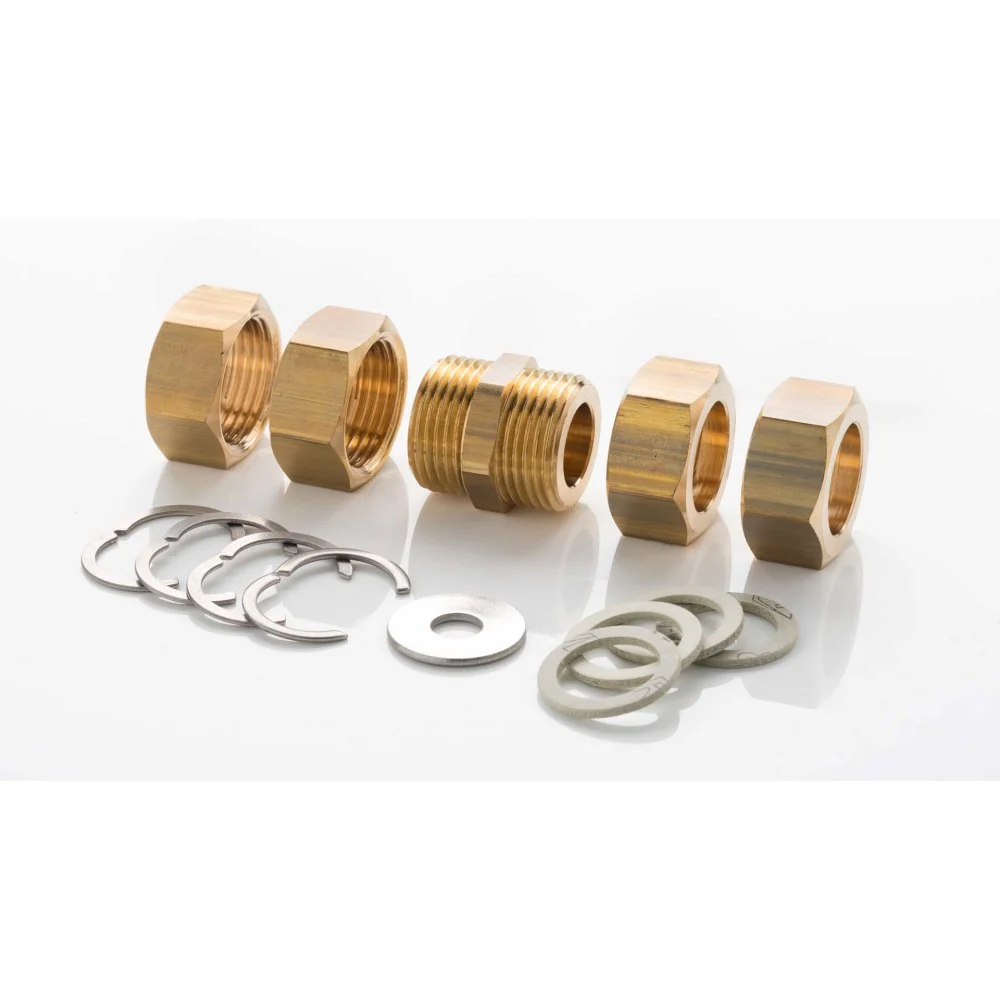 "Wellrohr Edelstahl Solar, Verschraubung Set DN20, Solar-Tube ECO image"