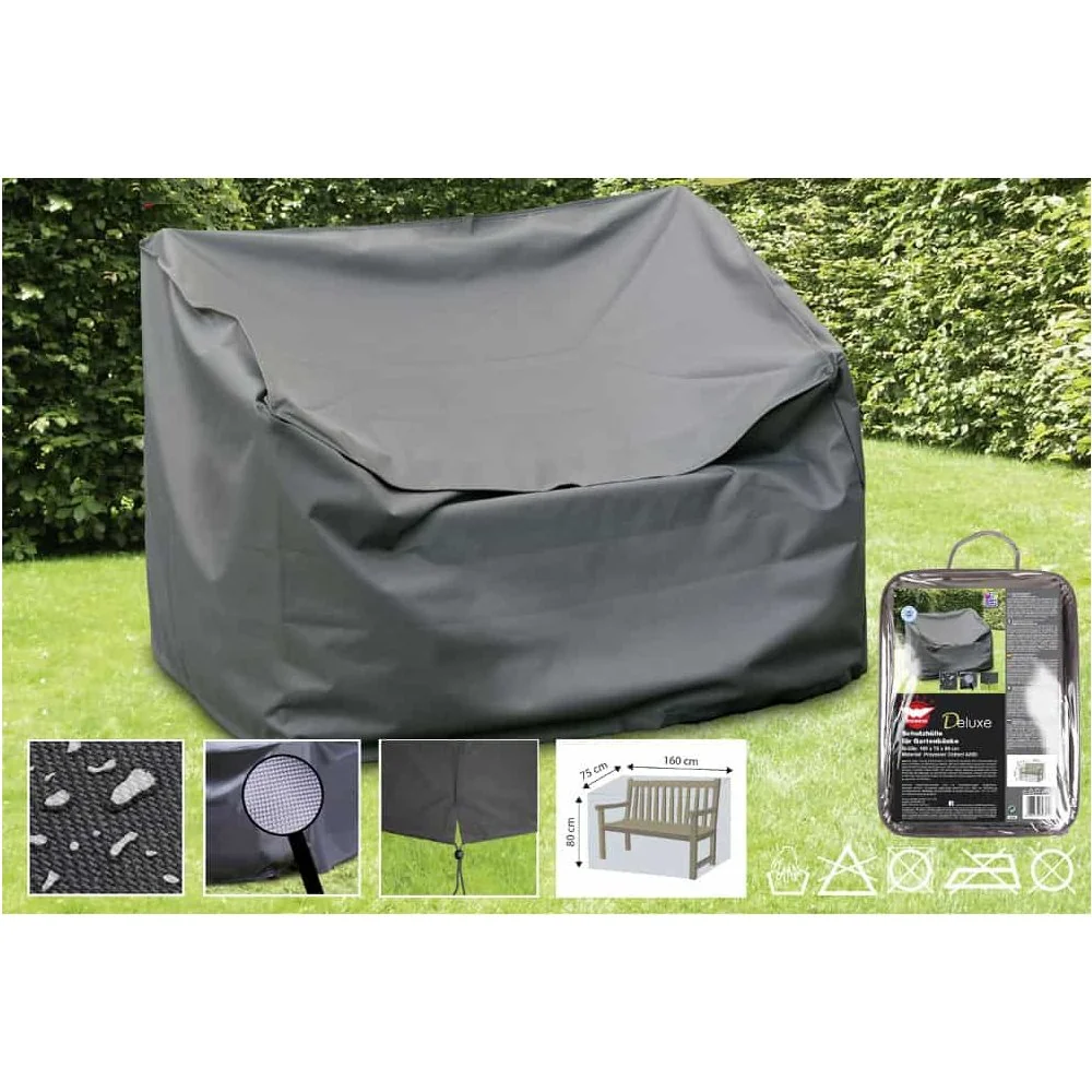 "Schutzhülle Gartenbank, Deluxe, 160x75x80 cm, wetterfest image"
