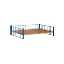 Winkelauflage, Paketwagen Zusatzboden, 850x500 mm, Buche Dekor, Typ S