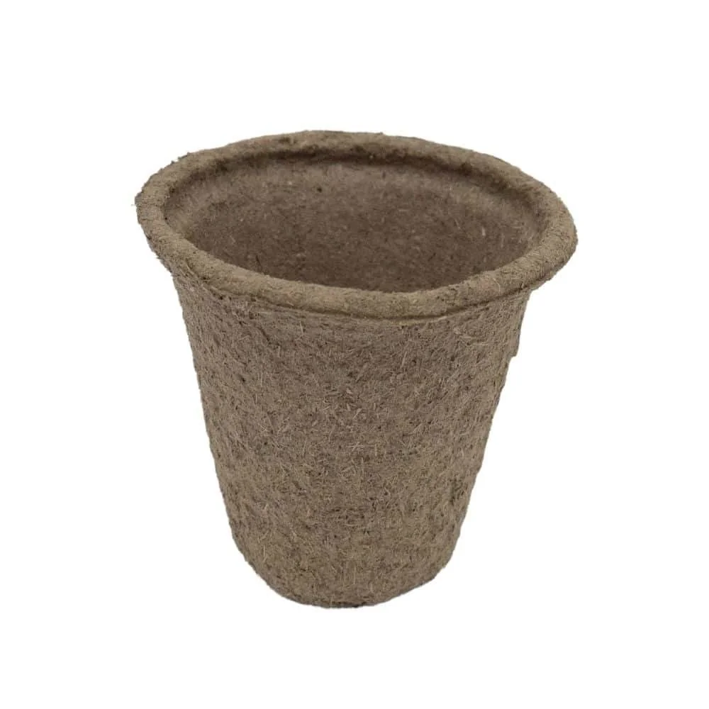 "Pflanztöpfe aus Pflanzenfasern, 8x8 cm, zum Einpflanzen, Anzucht image"