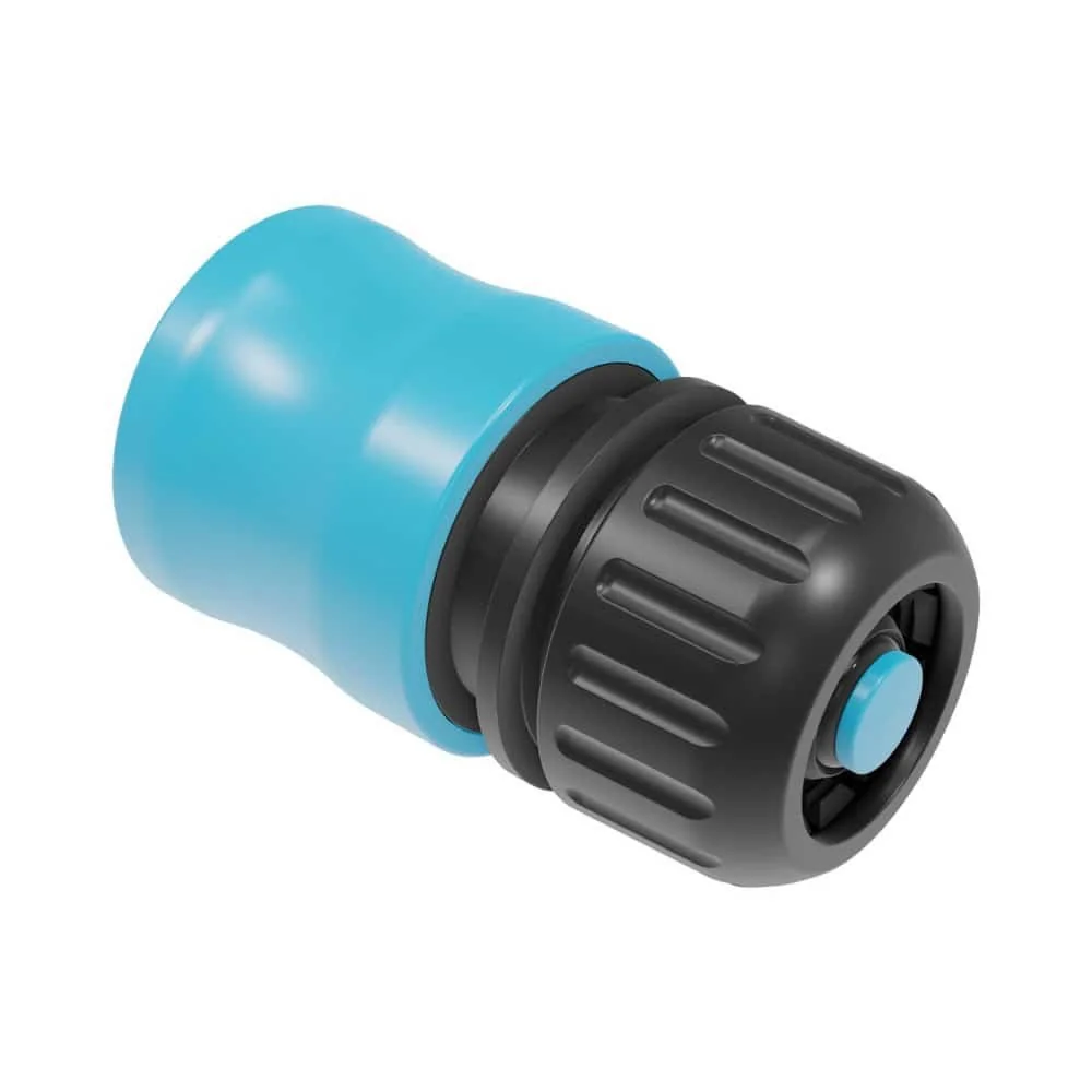 "Gartenschlauch Schnellkupplung 1/2 Zoll mit Wasserstop image"