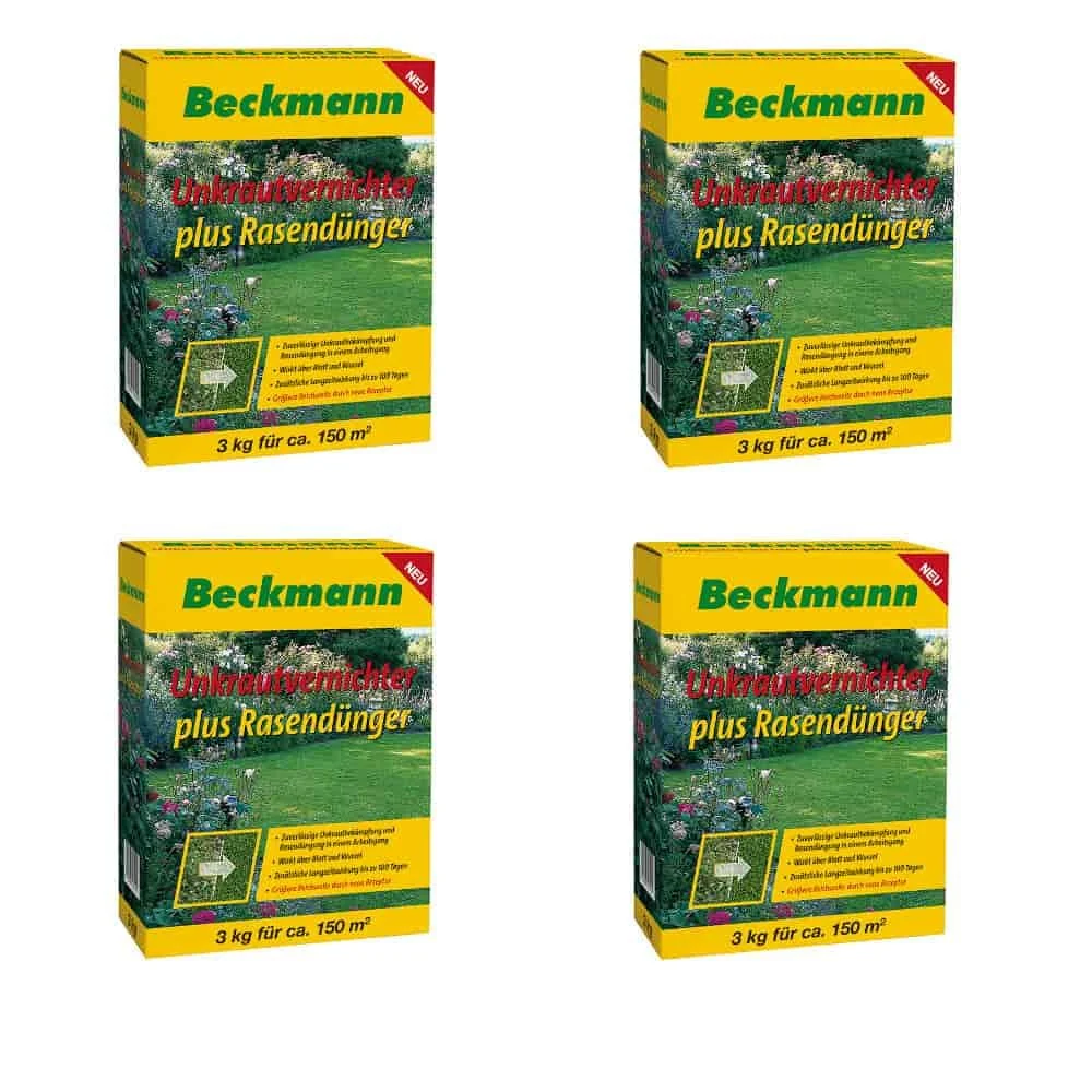 "Rasendünger mit Unkrautvernichter 12kg, Langzeitwirkung für 600m², Granulat image"