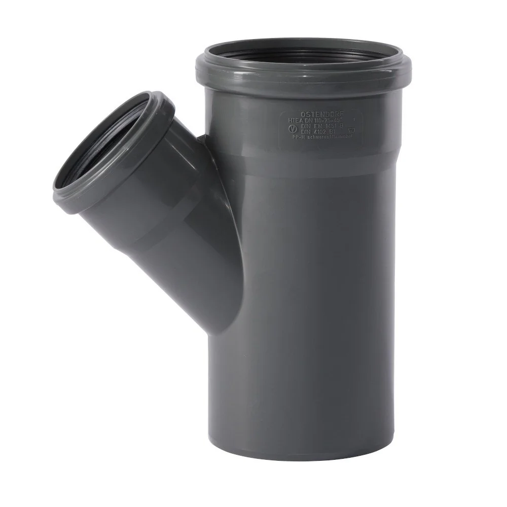 "HT Abzweig 110/75, 45 Grad image"