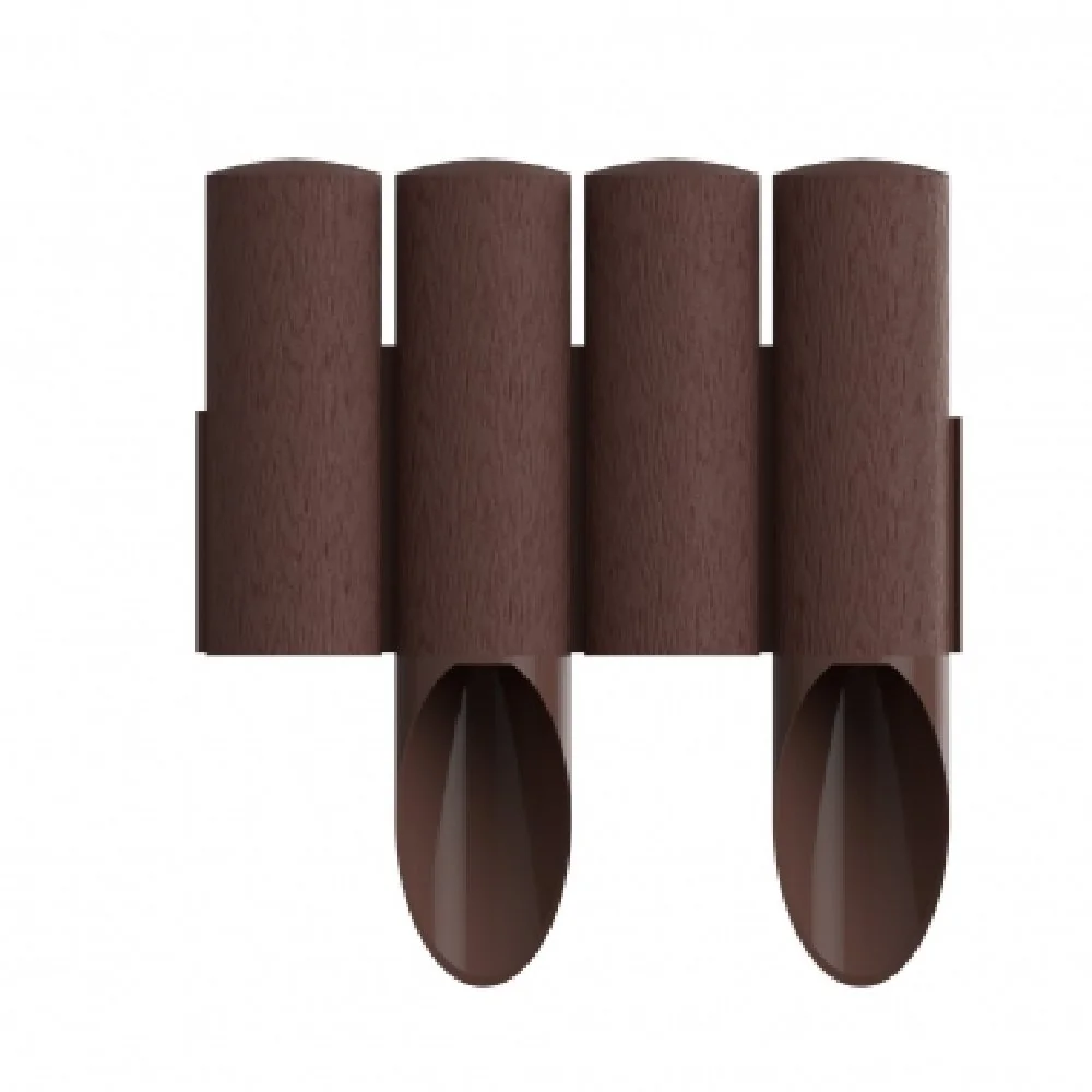 "Gartenpallisade, Beeteinfassung, Rasenkante, Braun, 2,30 m image"