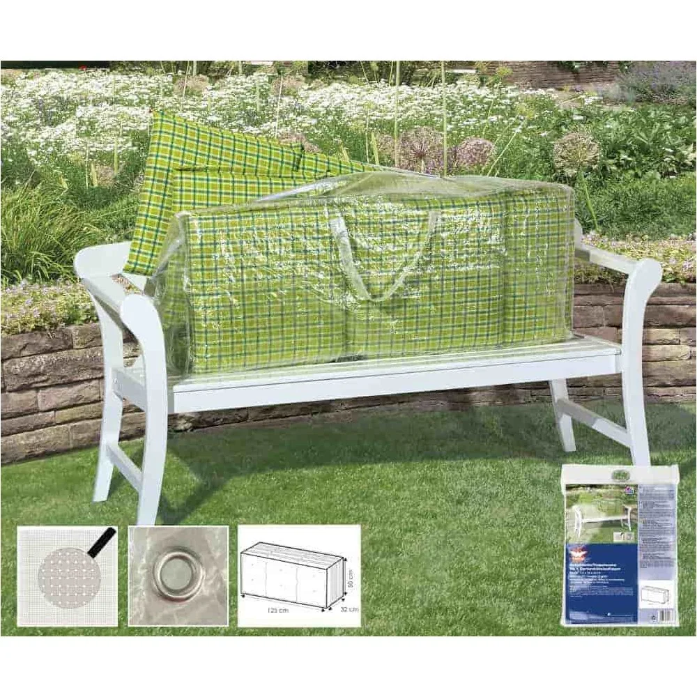 "Schutzhülle transparent Tasche Sesselauflagen image"