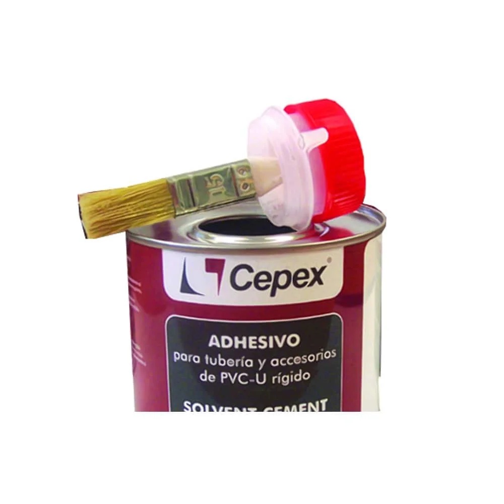 "PVC Kleber, 250ml, mit Pinsel, wasserdicht image"