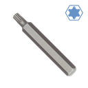 T60 Torx Bit, 10mm Hex, Werkzeug Torx, S2 Stahl
