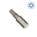 Torx Bit, T27 mit Stirnloch, 25mm, S2 Stahl, Boni-Shop