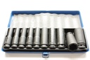 Schlagschraubernüsse 1/2 Zoll, Schlagschrauber Nüsse Set, 10-24mm, Metallkassette