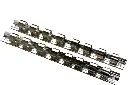 1/4" Socket-Rack 8 Clips / 200mm - 