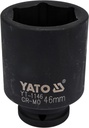 Schlagschraubernuss, 3/4 Zoll Nuss 46mm, Cr-Mo, Sechskant