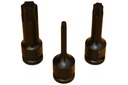 3/8" Torx-Nuss T27, 60mm Länge, Cr-Mo 