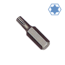 Torx Bit T45, 8mm Hex Bit, S2 Stahl, Profi Schrauberbit