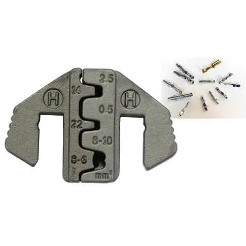 "Crimpzange Einsatz, Crimpwerkzeug, für Kabelendhülsen AWG 14-22/8-6 image"