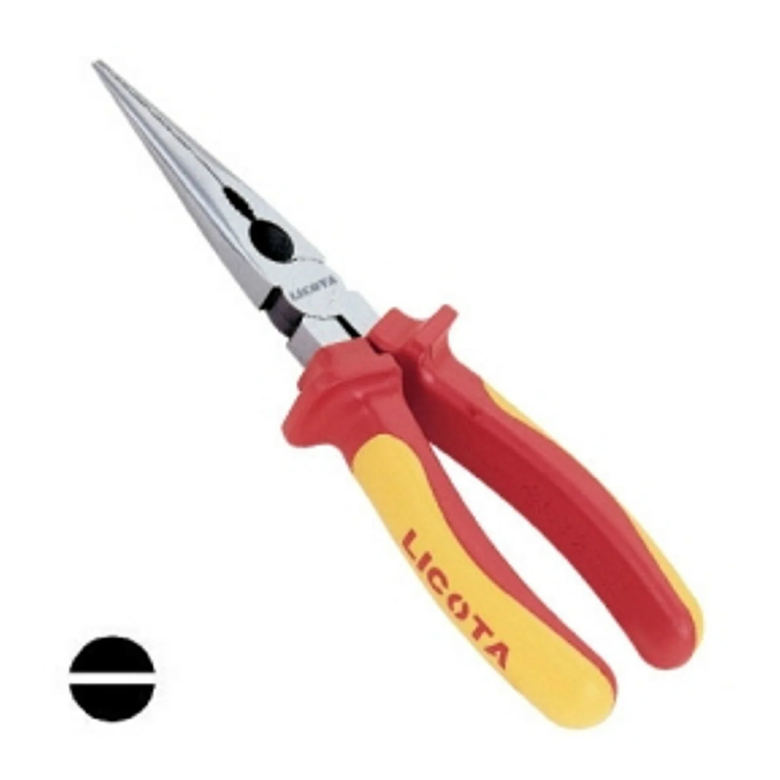 "Spitzzange, 200mm VDE, isolierte Elektrikerzange image"