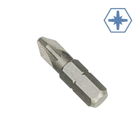 "Pozidriv Bits, PZ3 Bit, S2 Stahl Bit, Schrauberbit, 25mm image"