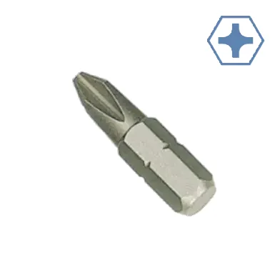 "PH0 Bit, Kreuzschlitz Bit, S2 Stahl, 25mm Schrauberbit image"
