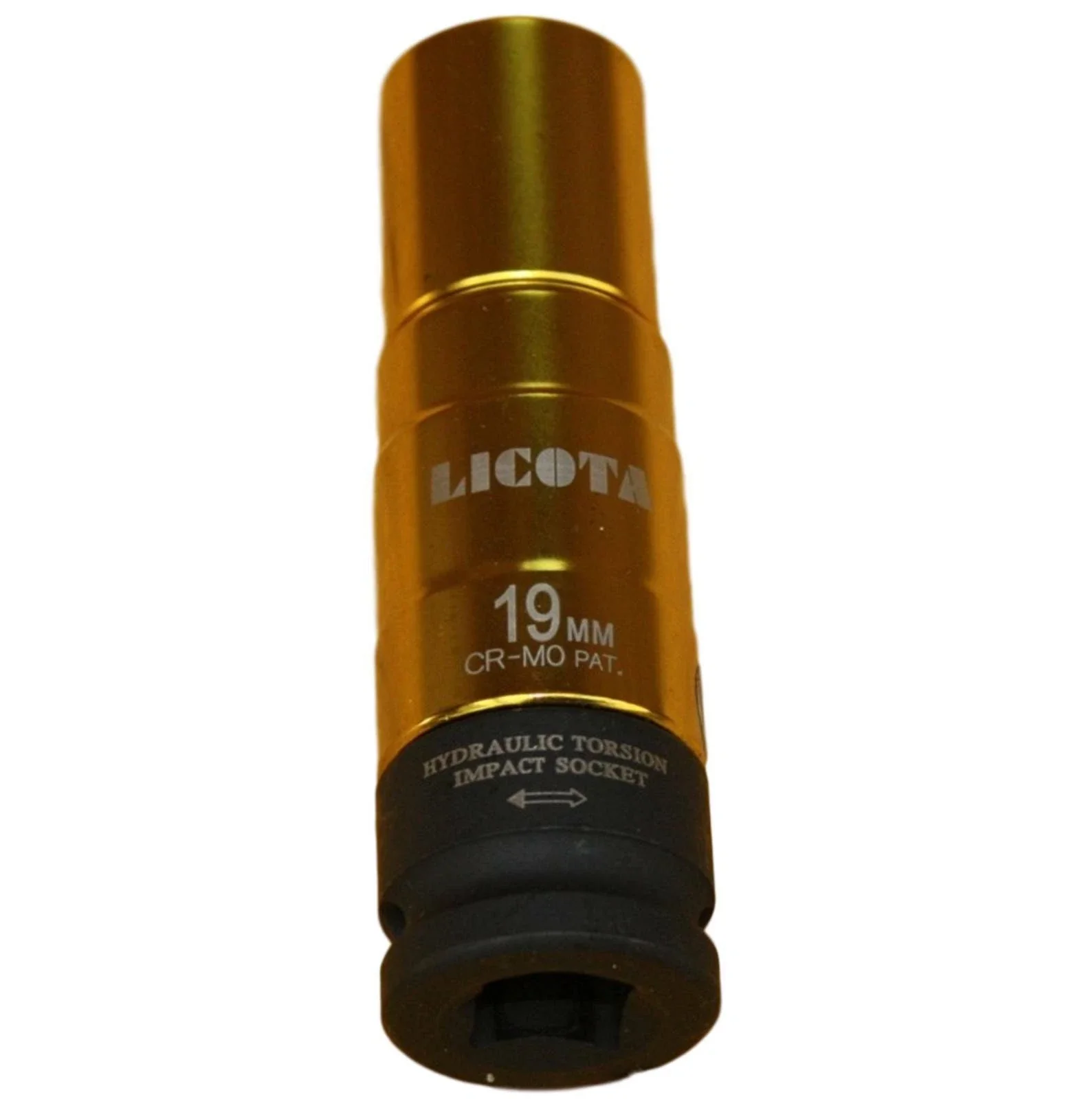 "Schlagschraubernuss, Torsionsnuss SW 19, 100mm, Kraft-Schoneinsätze image"