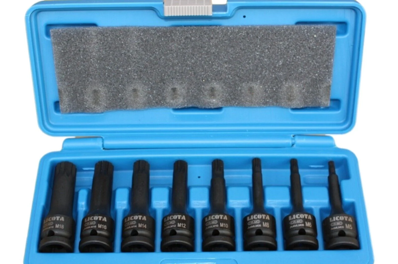 "Schlagschrauber Nuss Set 1/2 Zoll, Spline Nüsse M5-M18, 8-teilig image"