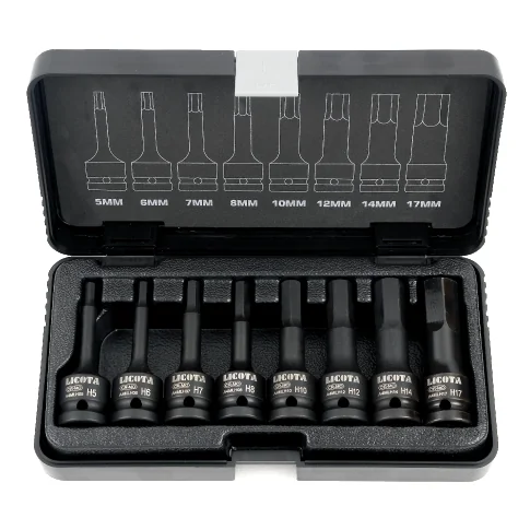 "Schlagschrauber Nuss Set, Ribe, 8-teilig, Cr-Mo image"